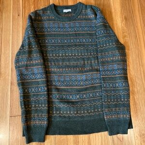 Merona fair isle patterned sweater